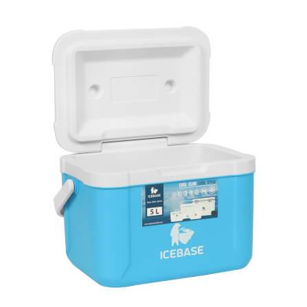 กระติกน้ำแข็งเก็บความเย็น ICEBASE รุ่น CLP-305BL (MOON) ขนาด 5 ลิตร สีฟ้า_2